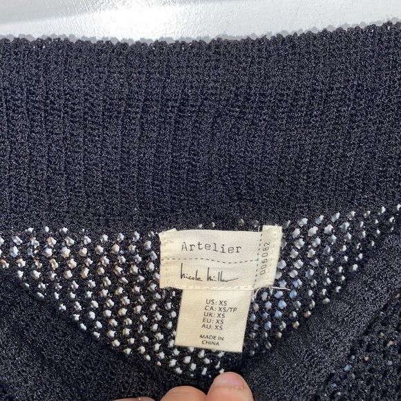 Black knit see thru leggings from TJMAXX labelled xs but fits more like a S/M - Picture 2 of 6